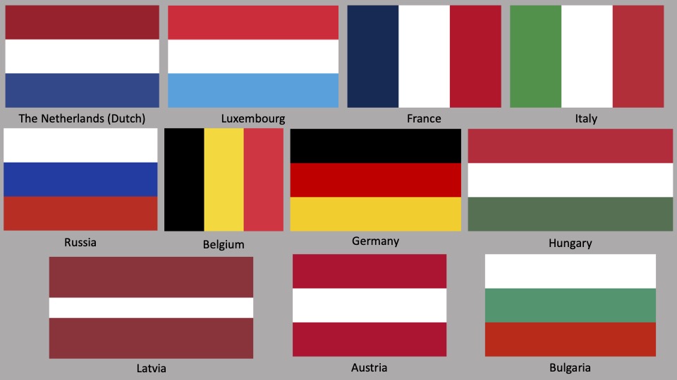 Why do so many flags look the same? – FISH – Frankfurt International ...